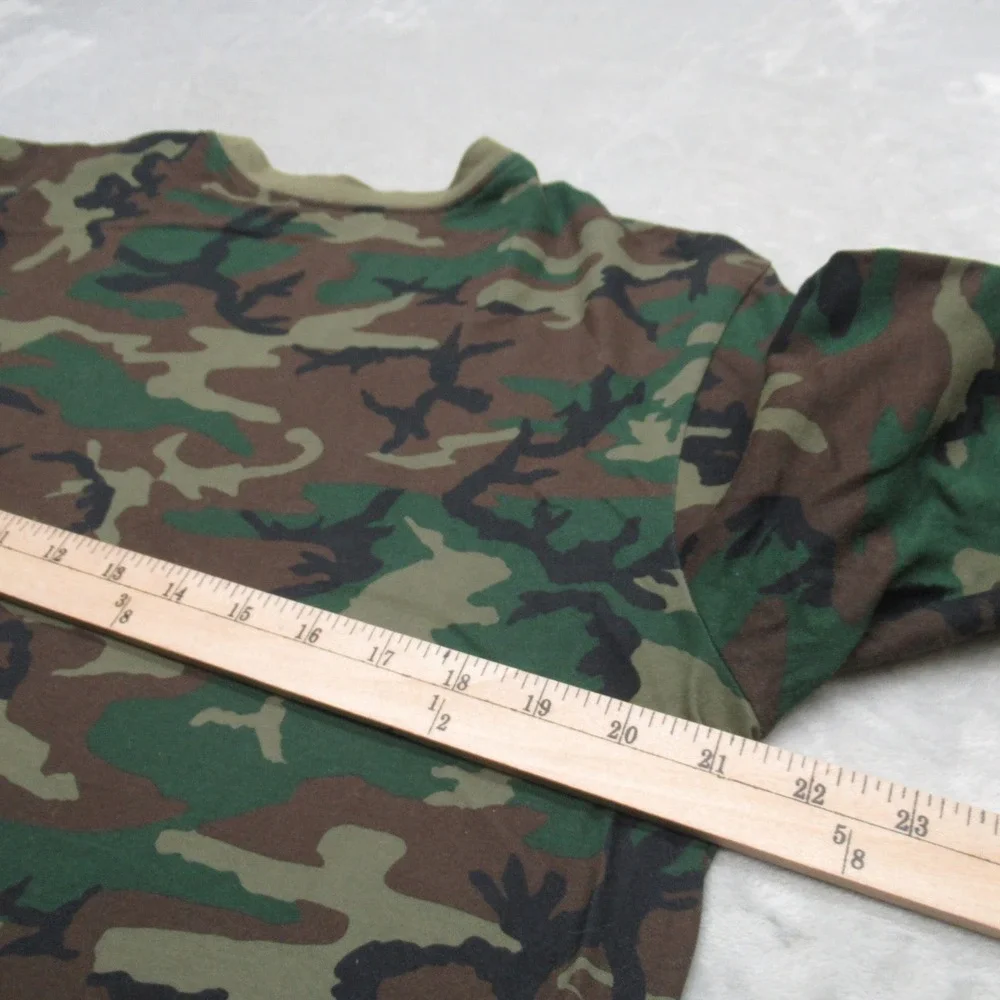 Oklahoma‎ Sooners Nike Shirt Mens Medium Green Camo Dri-FIT Long Sleeve NCAA